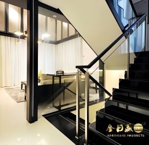 不鏽鋼內卡（kǎ）槽樓梯扶手