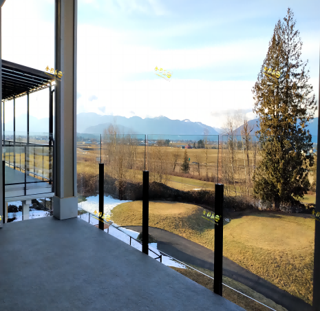 懸掛式陽台玻璃護欄	